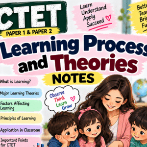 Learning Process and Theories