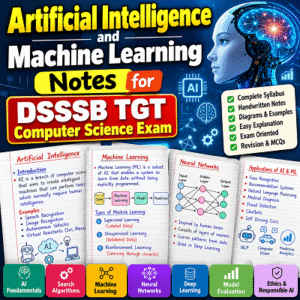 Artificial Intelligence and Machine learning Notes