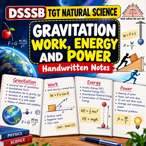Gravitation Work Energy and Power