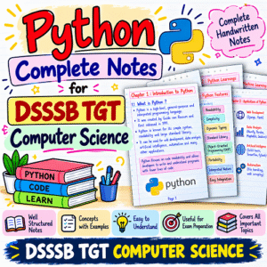 Python complete notes